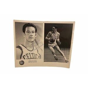Boston Celtics 1963 John Havlicek Autographed Headshot Personalized 10 X 8
